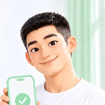 핸드폰 진행 한눈에 안내 그림